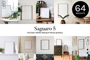 Picture Frame Mockup Mega Bundle 5