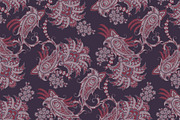 Fabric seamless patterns Paisley, a Background Graphic by antalogiya (Thumbnail 4 of 5)