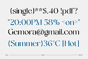 Melforine | History Display Font, a Sans Serif Font by Rissyletter Studio (Thumbnail 8 of 13)