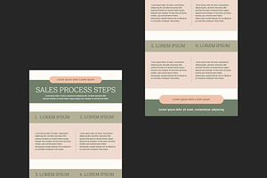 Sales Process Infographic, a Templates & Theme by studiogstock