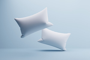 10 Bundle 3D Render Unique Pillow