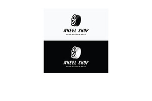 Tire or wheel logo design with creat, a Branding & Logo Template by LOGOCREATIVE
