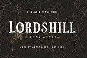Lordshill (6 Font Styles), a Serif Font by Artdorable (Thumbnail 1 of 10)