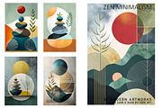 Zen Minimalism, a Decorative Illustration by Digital Art Creations (Thumbnail 2 of 7)