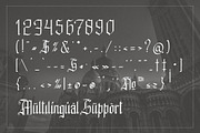 Belingal | Classic Blackletter, a Blackletter Font by Denustudios (Thumbnail 13 of 14)