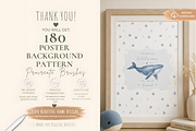 Procreate Poster Background Patterns, a Brush Add-On by HopeArtIllustration (Thumbnail 8 of 10)