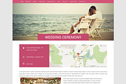 Wordpress Wedding Theme-'Wedding', a WordPress Template by WebNesters  (Thumbnail 3 of 5)