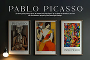 Art Print Poster Inspired by Picasso, a Decorative Illustration by Vibrand Studio (Thumbnail 3 of 14)