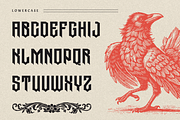 Graen Metal - Branding Logo Font, a Blackletter Font by Nirmana Visual (Thumbnail 2 of 16)