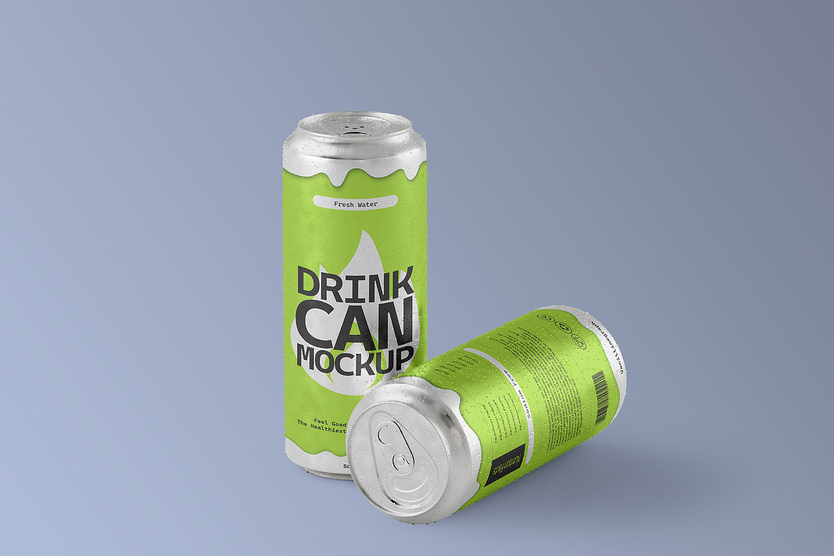 Drink Can Mockup, a Cups & Container Mockup by VanillineGraph (Photo 3 of 3)