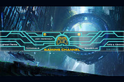 Gaming Channel Youtube Banner, a Social Media Template by Midgardians (Thumbnail 1 of 3)