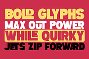Thick Graile, a Symbol Font by Nathatype (Thumbnail 2 of 11)