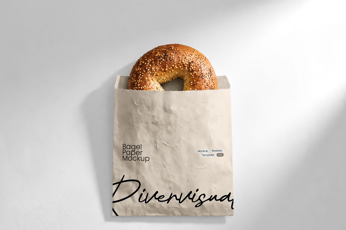 Food Paper Mockup, a Packaging Mockup by River Visual (Photo 2 of 16)