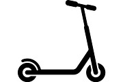 Electric scooter silhouette, a Transportation Illustration by abu67222 (Thumbnail 8 of 13)