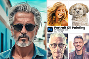 Portrait 0il Painting Action, an Action Add-On by MRI STUDIO (Thumbnail 1 of 11)