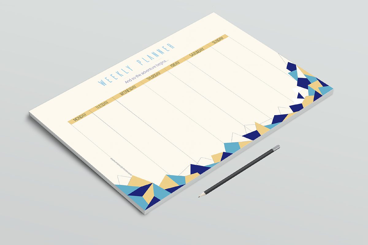 32 Printable Planners, a Stationery Template by Outline Design (Photo 7 of 14)