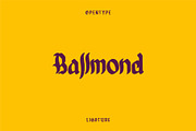 Godfrey Bold Blackletter, a Blackletter Font by Good Java Studio (Thumbnail 6 of 9)