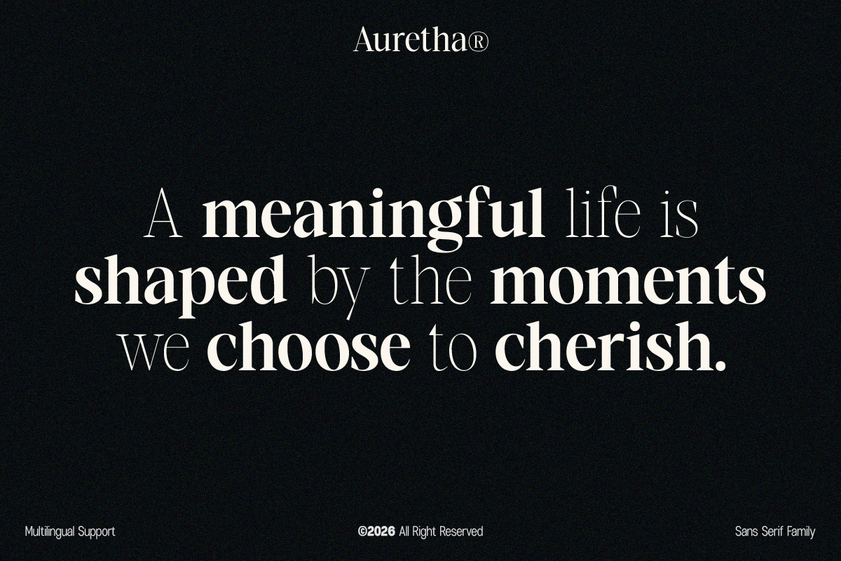 GC Auretha – Modern Luxury Serif, a Serif Font by Glyphonic (Photo 5 of 15)