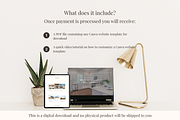 Real Estate Canva Website Template, a Landing Page Template by GlamWebDesigns (Thumbnail 7 of 8)