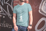 T-Shirt Mockup, a Shirt Mockup by DesignRushMarket (Thumbnail 5 of 12)