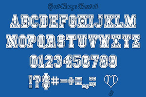 Sports Font Pack Varsity Fonts