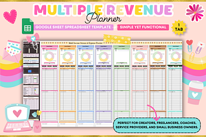 Multiple Revenue Planner Spreadsheet