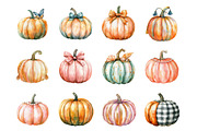 Pastel Preppy Pumpkin, an Illustration by Design Market (Thumbnail 2 of 3)