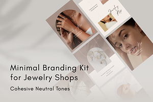 Minimal Branding Kit for Jewelry, a Branding & Logo Template by batang