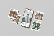 Modern Social Media Post Mockup, an iPhone Mockup by graphicsecond (Thumbnail 5 of 7)