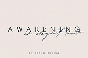 Awakening | Sans Serif Font, a Sans Serif Font by Heart + Soul Studios (Thumbnail 2 of 11)