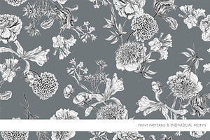 MAGICAL GARDEN Pattern & Motifs