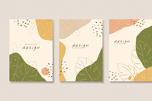 Minimal cover template design