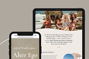 Colorful Website Theme Squarespace, a Squarespace Template by Derika Hack Studio (Thumbnail 2 of 13)