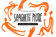 Hand-Drawn People Illustrations, a Decorative Illustration by nyulpsd (Thumbnail 1 of 3)