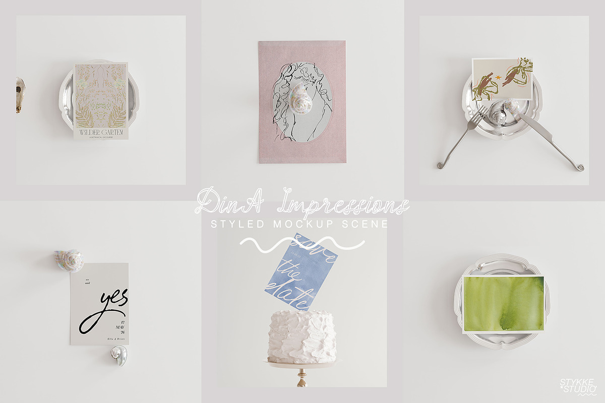 MOCKUP MINI SET | Vintage Seashell, a Merchandise Mockup by Stykke Studio (Photo 3 of 8)