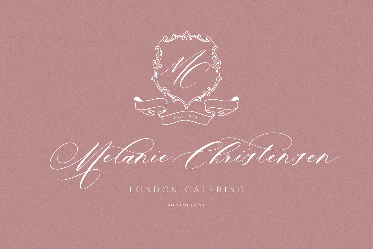 Bonami Font, a Script Font by Ivan Rosenberg (Photo 10 of 11)