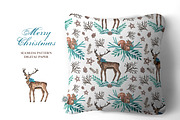 Christmas watercolor set. New Year., a Seasonal Illustration by SabinaWatercolorArt (Thumbnail 9 of 12)