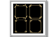 Decorative line art frames for, an Object Graphic by RODINA (Thumbnail 3 of 3)