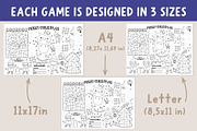 Christmas village coloring placemats, an Education Illustration by Lexi Claus (Thumbnail 5 of 6)