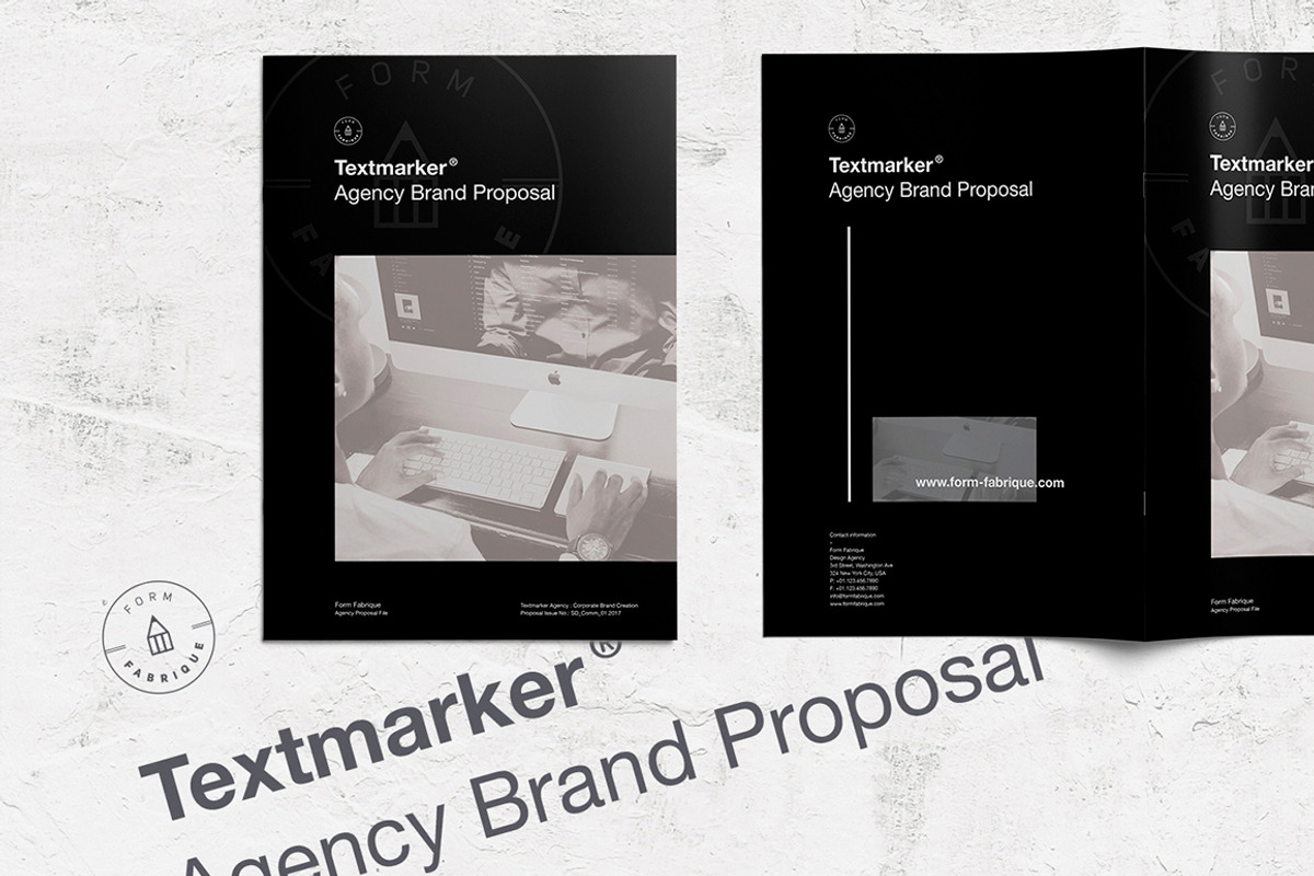 Proposal, a Brochure Template by Form Fabrique (Photo 11 of 11)