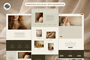 Therapist Website Template, a Squarespace Template by Glo Design Studio (Thumbnail 3 of 11)