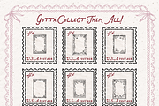 Cottagecore Borders, Frame Set, an Object Illustration by The October Creative (Thumbnail 6 of 6)