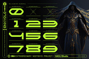 NCL Kamver - Modern Space Font, a Sans Serif Font by Enxyclo Studio (Thumbnail 9 of 12)