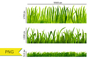 Watercolor Green Grass, an Object Graphic by Color_Brush (Thumbnail 2 of 3)