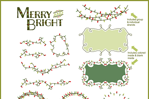 Christmas Lights Vector