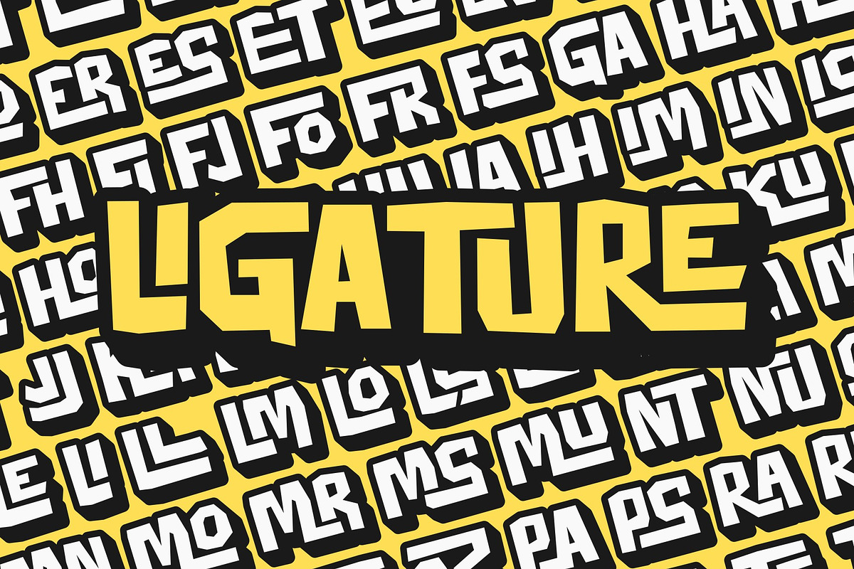 Resfhus, a Sans Serif Font by Yktypstd (Photo 3 of 10)