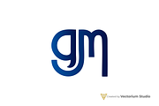GM Modern Silhouette Logo, a Branding & Logo Template by Vectorium Studio (Thumbnail 7 of 8)