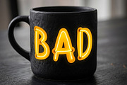 Yellow Neon Font, a Handwritten Font by Handmadefont (Thumbnail 13 of 19)