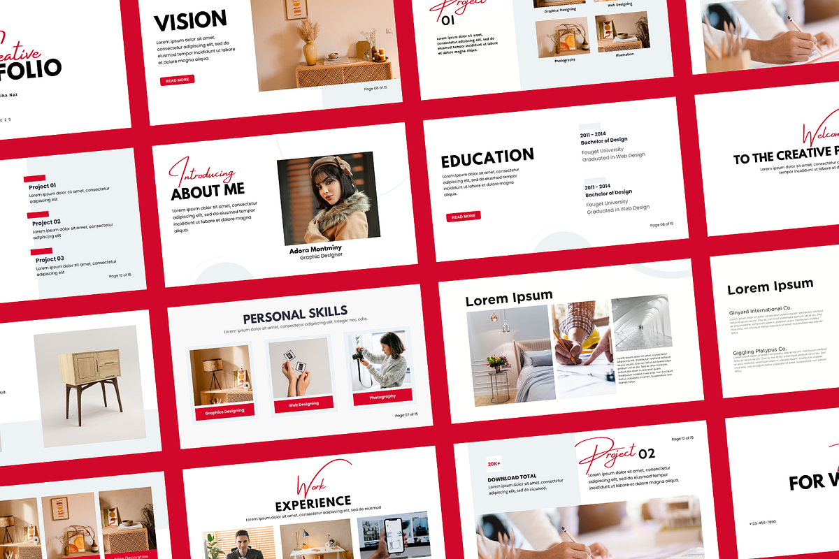 Canva Portfolio Presentation preview 2