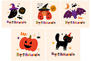 Happy Halloween!, a Seasonal Illustration by MoleskoStudio (Thumbnail 3 of 6)